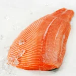 Salmon Fillet Skin On Bone In per 100g
