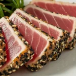 Seared Sliced Yellowfin Tuna Frozen 113g
