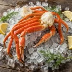 Alaskan Snow Crab Clusters (Wild-Caught) per 500g