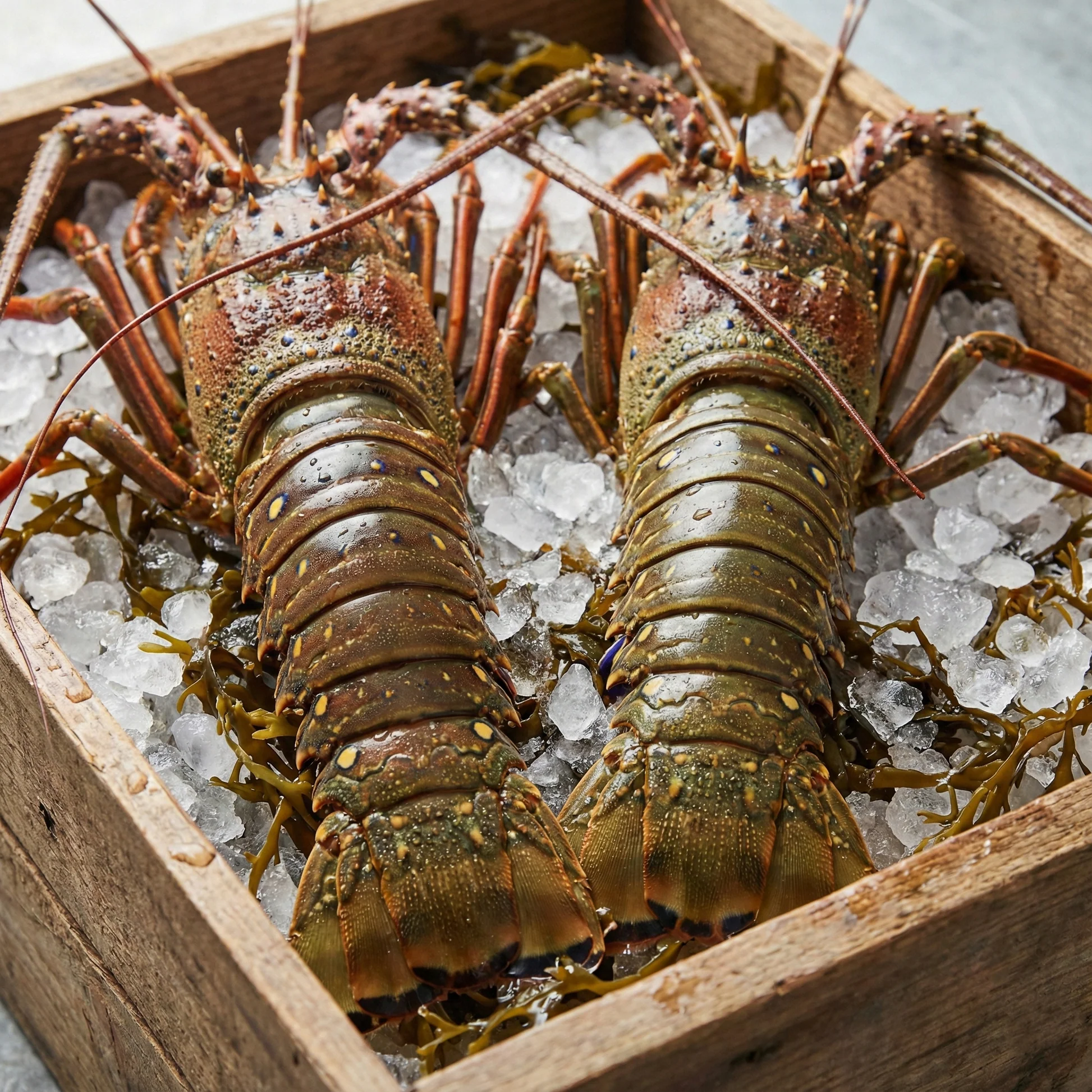 adrian-fish-whole-spiny-lobster Gulf of Mexico Fresh Whole Spiny Lobster (per 500g) - Image 1